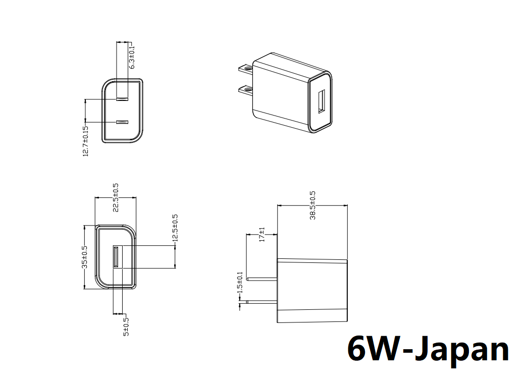 6W-Japan USB